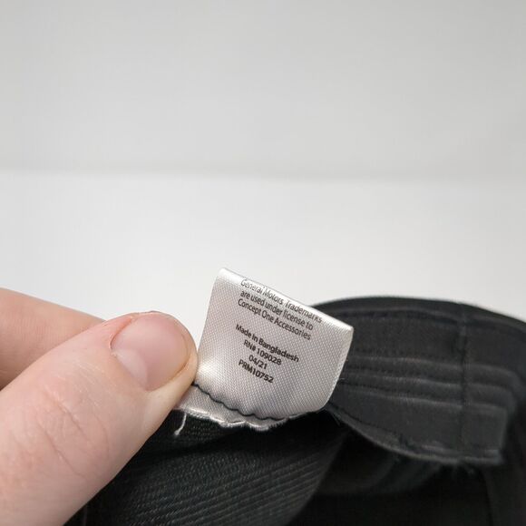 Corvette Fitted Hat Black One Size Lightweight Embroidered 6 Panel GM Official - Picture 9 of 9